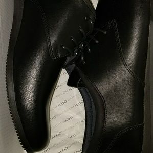 Men's Aldo black dress shoes